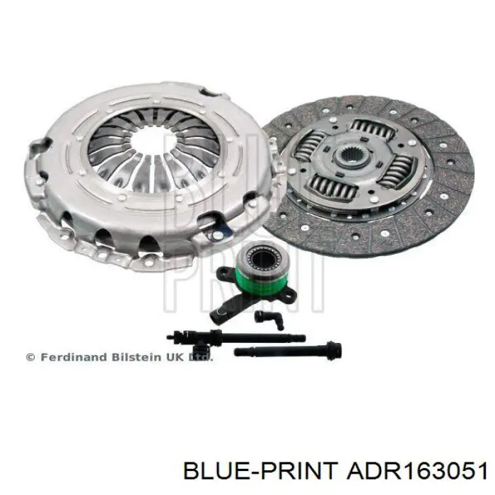 Комплект зчеплення (3 частини) Blue Print ADR163051 ціна, від 186.75 USD