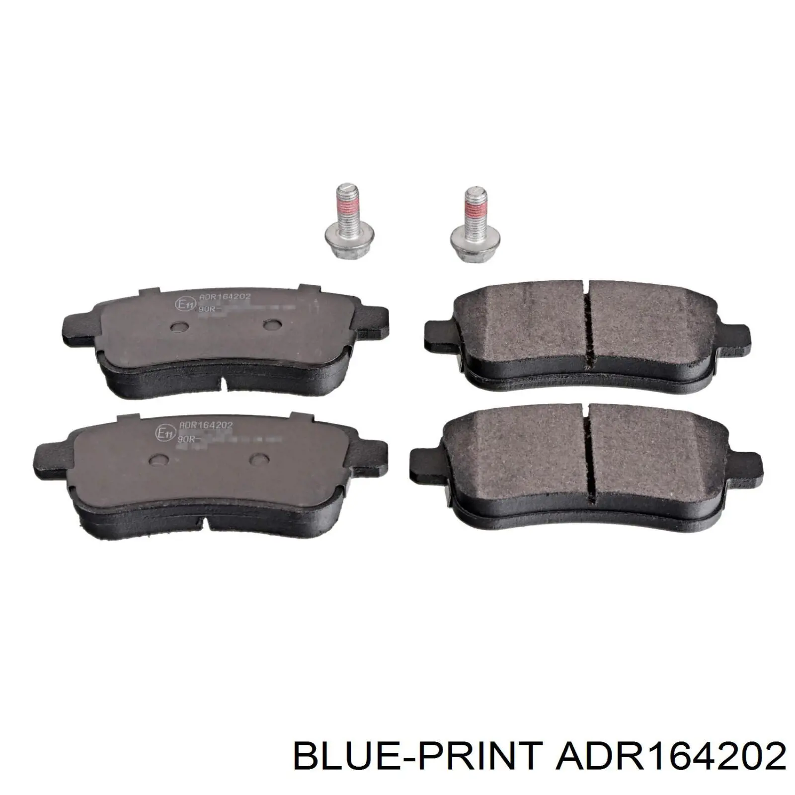 ADR164202 Blue Print колодки гальмові задні, дискові