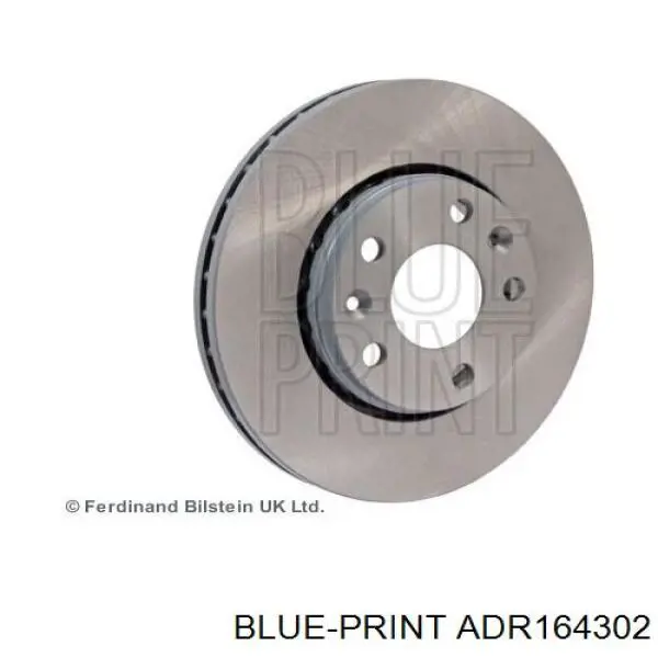 Диск гальмівний передній Blue Print ADR164302