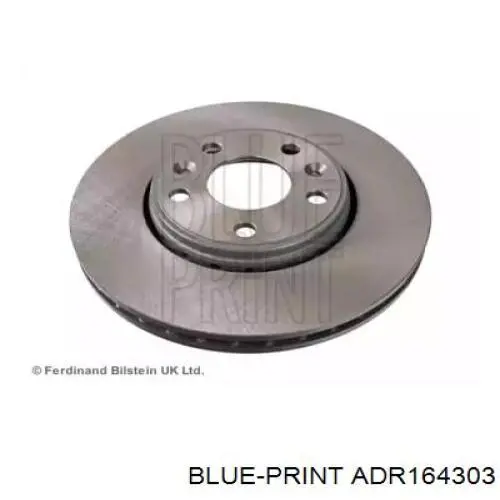 Диск гальмівний передній ADR164303 Blue Print