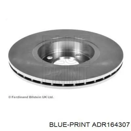 Диск гальмівний передній Blue Print ADR164307