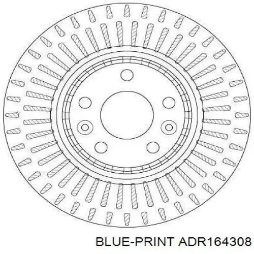 Диск переднього гальма Jurid/Bendix BDS1186 ціна, від 73.98 USD