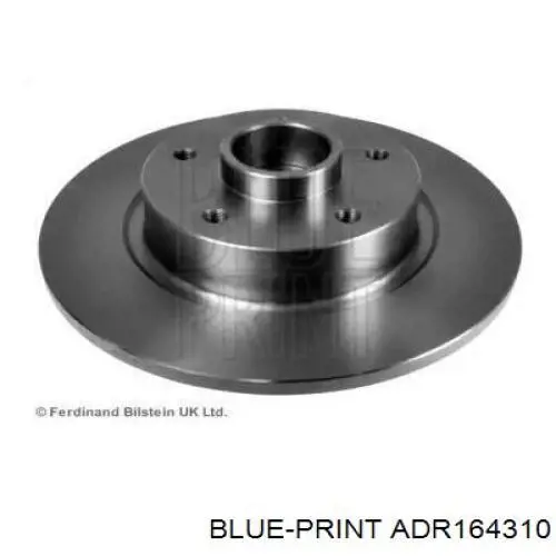 Гальмівні диски ADR164310 Blue Print