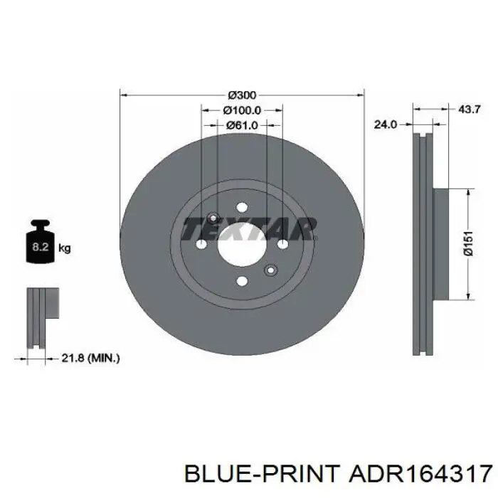 Купити DP1010110494 Dr!ve+ Ротор гальмівний