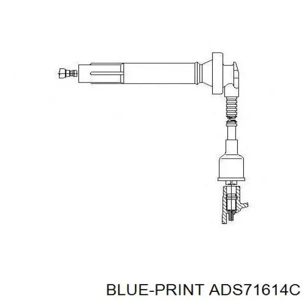Дріт високовольтний Subaru Impreza II