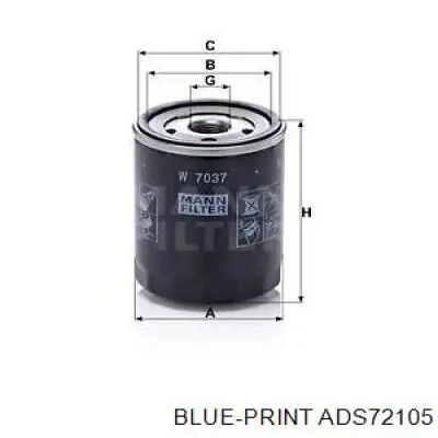 Фільтр масляний Bosch F026407325