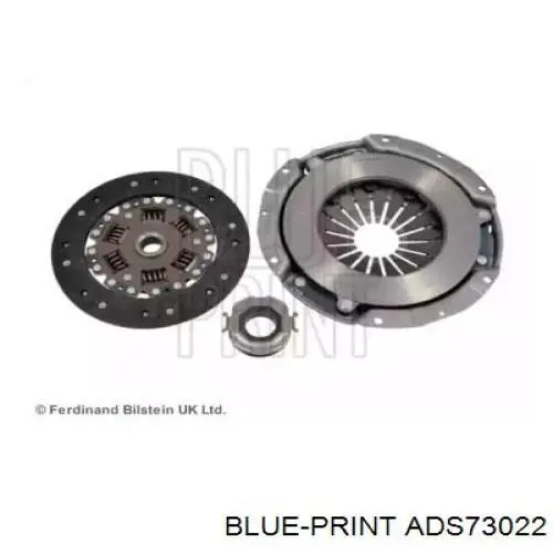 Купити ADS73022 Blue Print Комплект зчеплення (диск, корзина, підшипник)