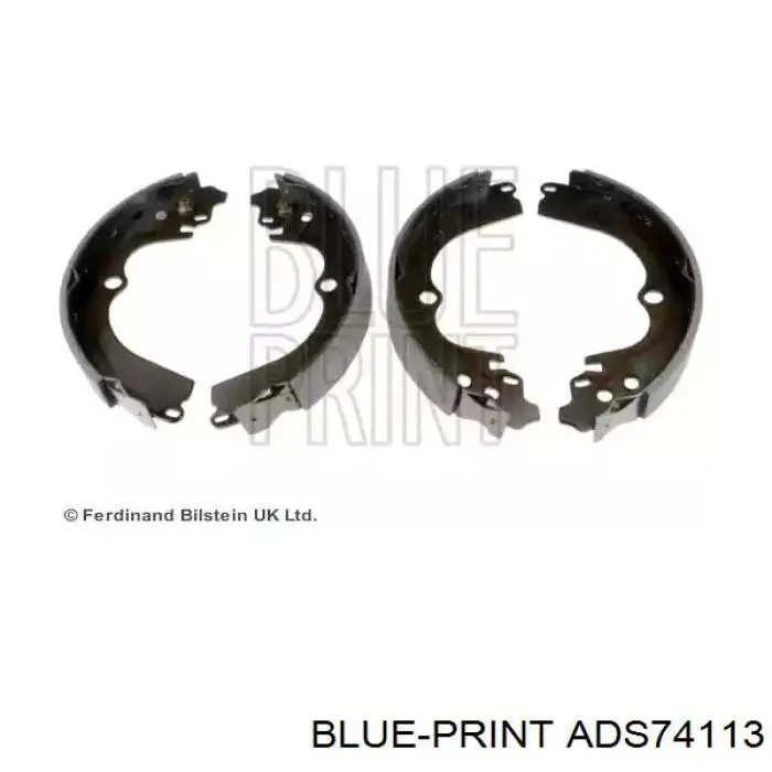 Колодки гальмові задні, барабанні Blue Print ADS74113 ціна, від 25.56 USD