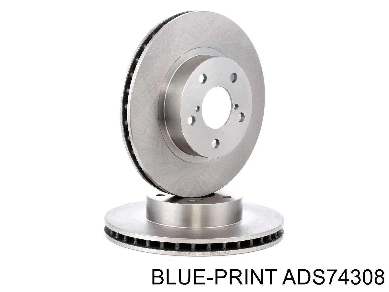 Гальмівні диски передні ADS74308 Blue Print
