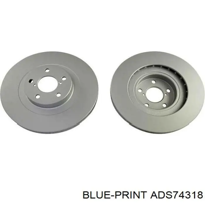 ADS74318 Blue Print Гальмо дискове переднє