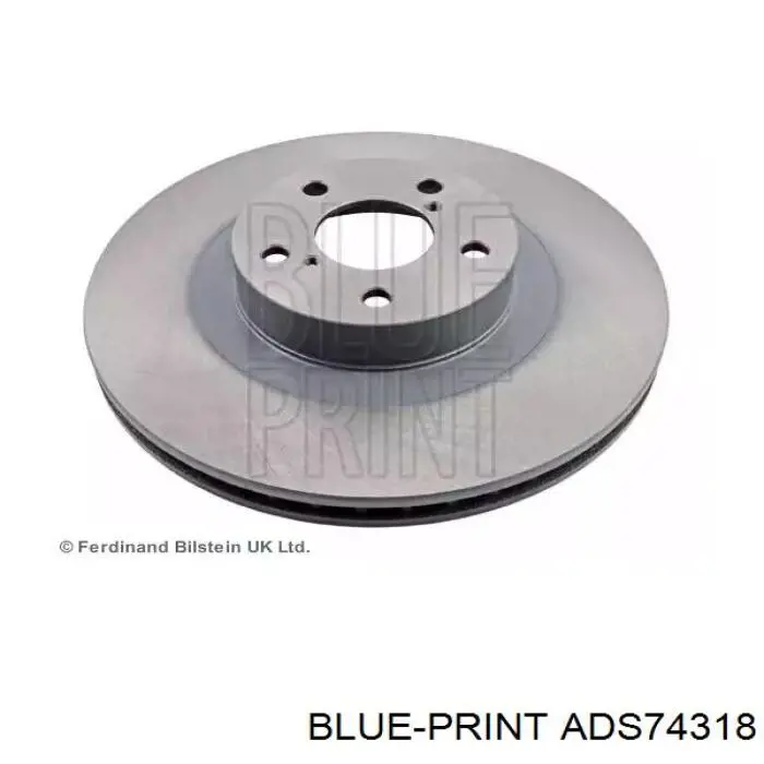 Купити ADS74318 Blue Print Ротор гальмівний