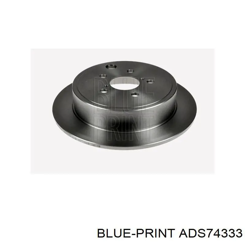 ADS74333 Blue Print диск гальмівний задній