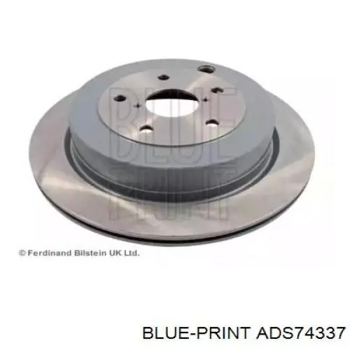 ADS74337 Blue Print диск гальмівний задній