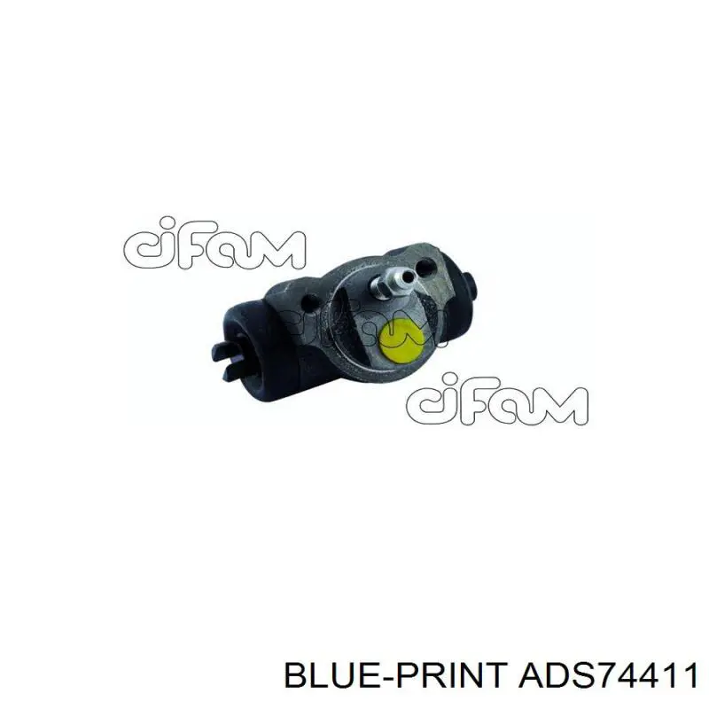 ADS74411 Blue Print Циліндр гальмівний колісний/робітник, задній