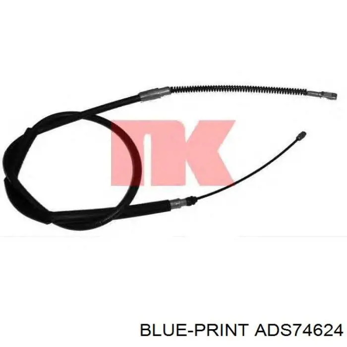 Трос стоянкового гальма задній правий Blue Print ADS74624 ціна, від 31.16 USD
