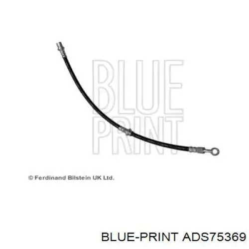 Шланг гальмівний задній, лівий Blue Print ADS75369 ціна, від 17.69 USD