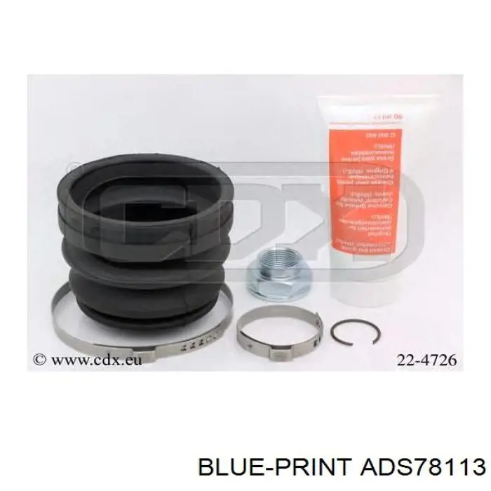 ADS78113 Blue Print Пильник ШРУСа зовнішній, передній піввісі