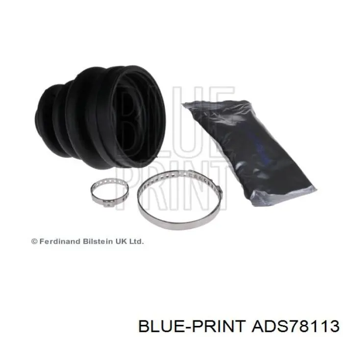 Пильник шарніра кутових швидкостей зовнішній передній Blue Print ADS78113 ціна, від 11.27 USD