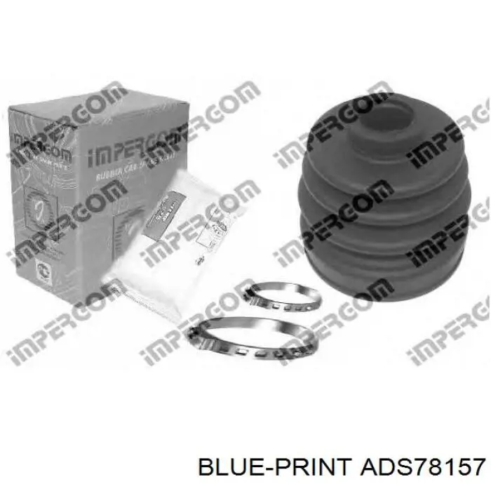 Пильник ШРУСа внутрішній, передній піввісі Blue Print ADS78157