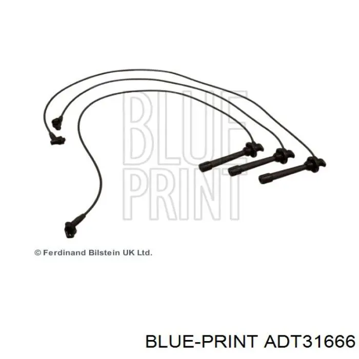 Купити ADT31666 Blue Print Провід високовольтні, комплект