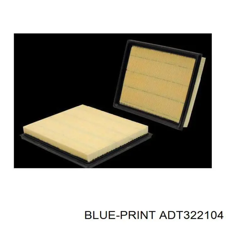 Повітряний фільтр ADT322104 Blue Print