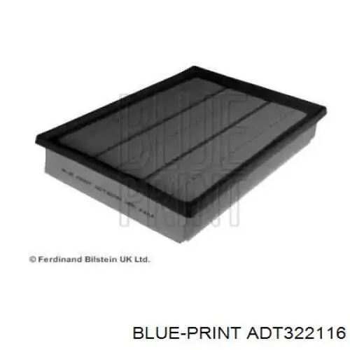 Повітряний фільтр IPA1029 Interparts