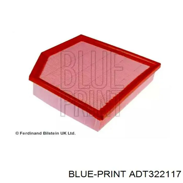 Елемент повітряного фільтра Blue Print ADT322117 ціна, від 13.02 USD