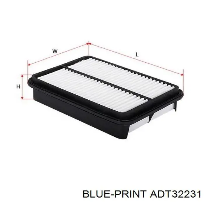 Купити ADT32231 Blue Print Автомобільний фільтр повітря