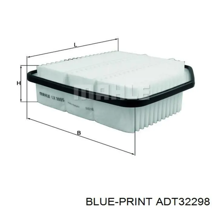 ADT32298 Blue Print фільтр повітряний