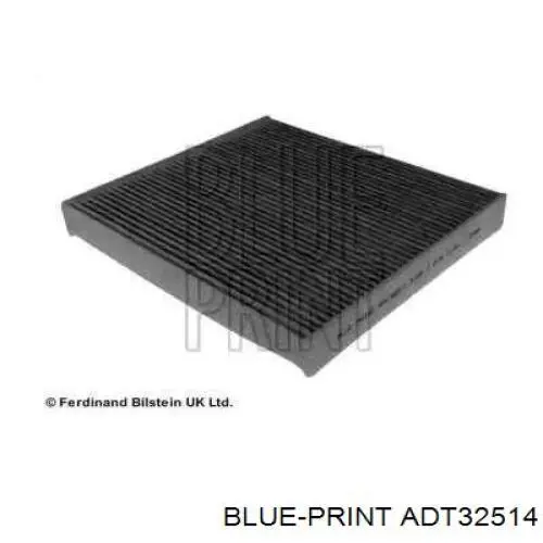 Купити ADT32514 Blue Print Фільтр салону вугільний