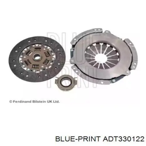 ADT330122 Blue Print комплект зчеплення (3 частини)