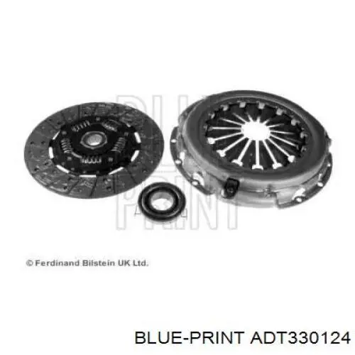 ADT330124 Blue Print комплект зчеплення (3 частини)