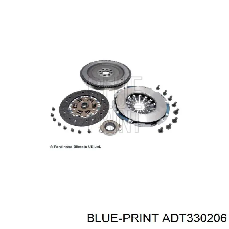 Комплект зчеплення  Blue Print ADT330206