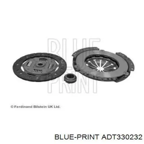 ADT330232 Blue Print комплект зчеплення (3 частини)