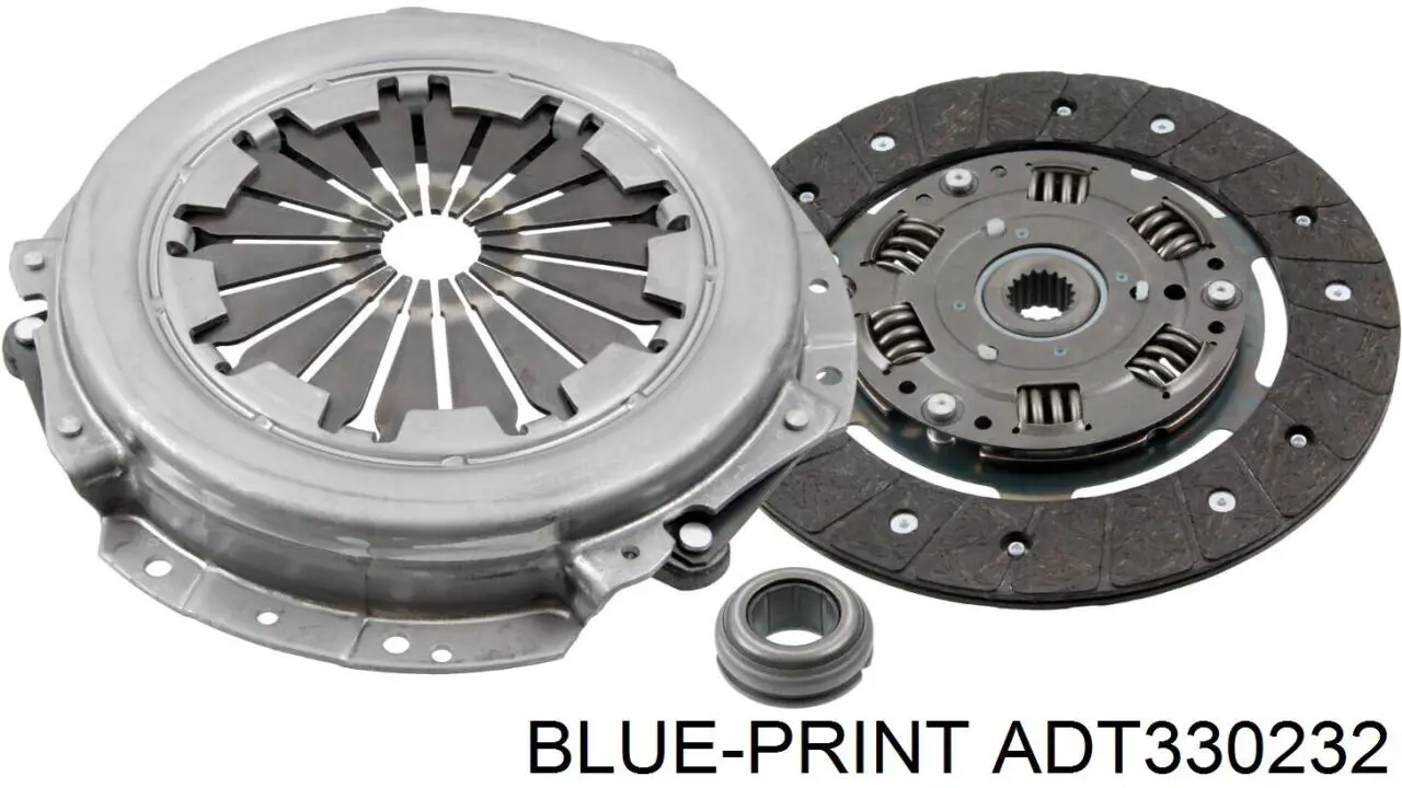 Купити ADT330232 Blue Print Комплект зчеплення (диск, корзина, підшипник)