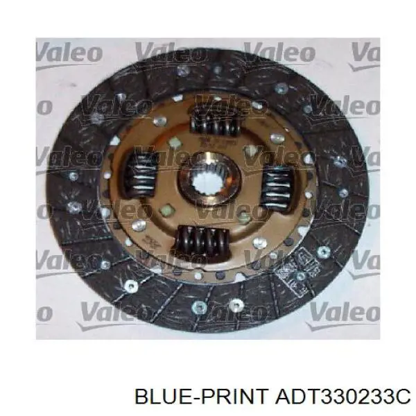 Купити ADT330233C Blue Print Комплект зчеплення (диск, корзина, підшипник)