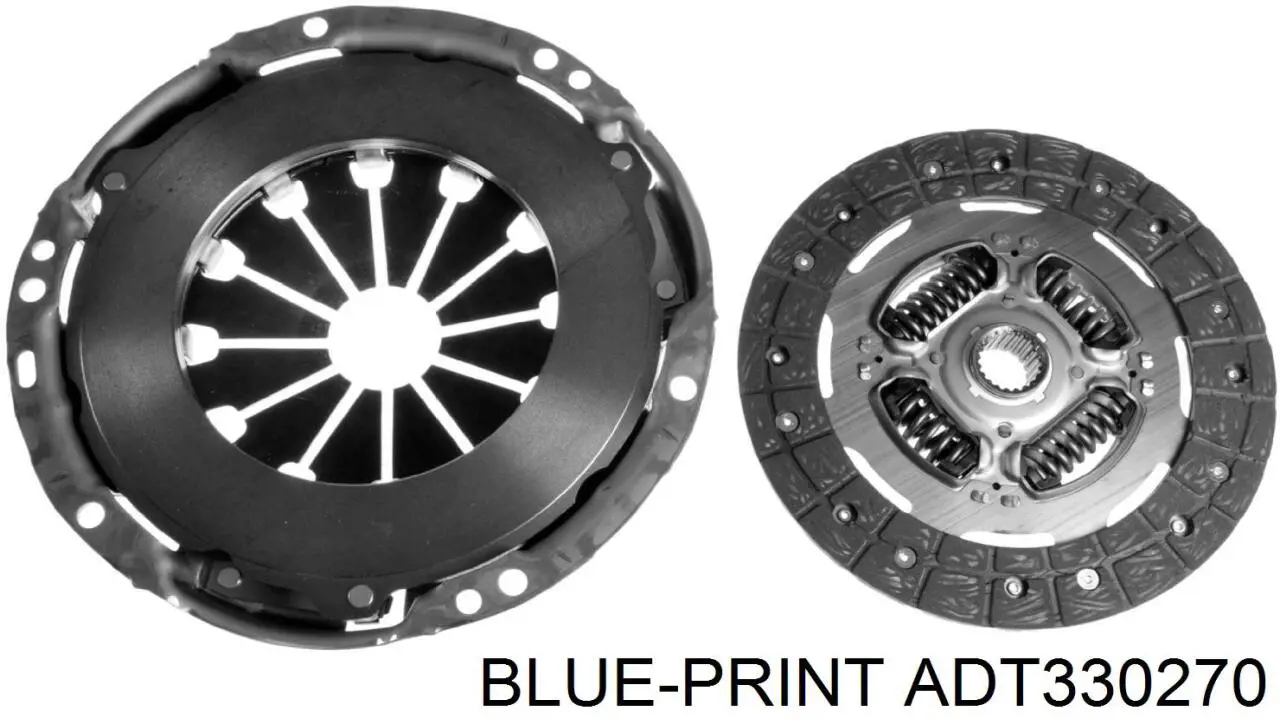 Комплект зчеплення (3 частини) ADT330270 Blue Print