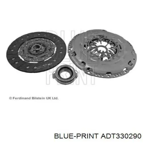Комплект зчеплення (3 частини) Blue Print ADT330290 ціна, від 160.33 USD