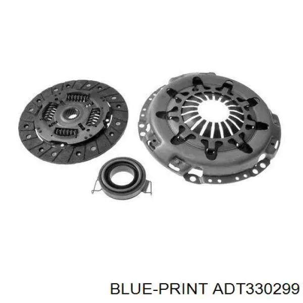 Комплект зчеплення (3 частини) Blue Print ADT330299 ціна, від 136.24 USD