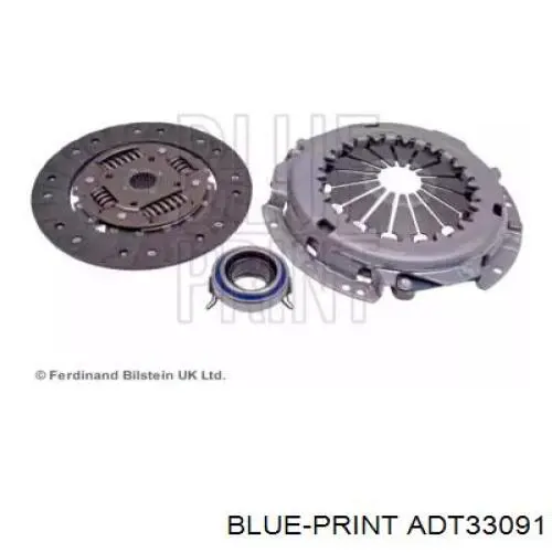 Комплект зчеплення (3 частини) ADT33091 Blue Print