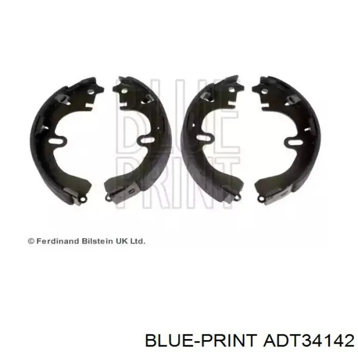 Купити ADT34142 Blue Print Колодки гальмові задні, барабанні