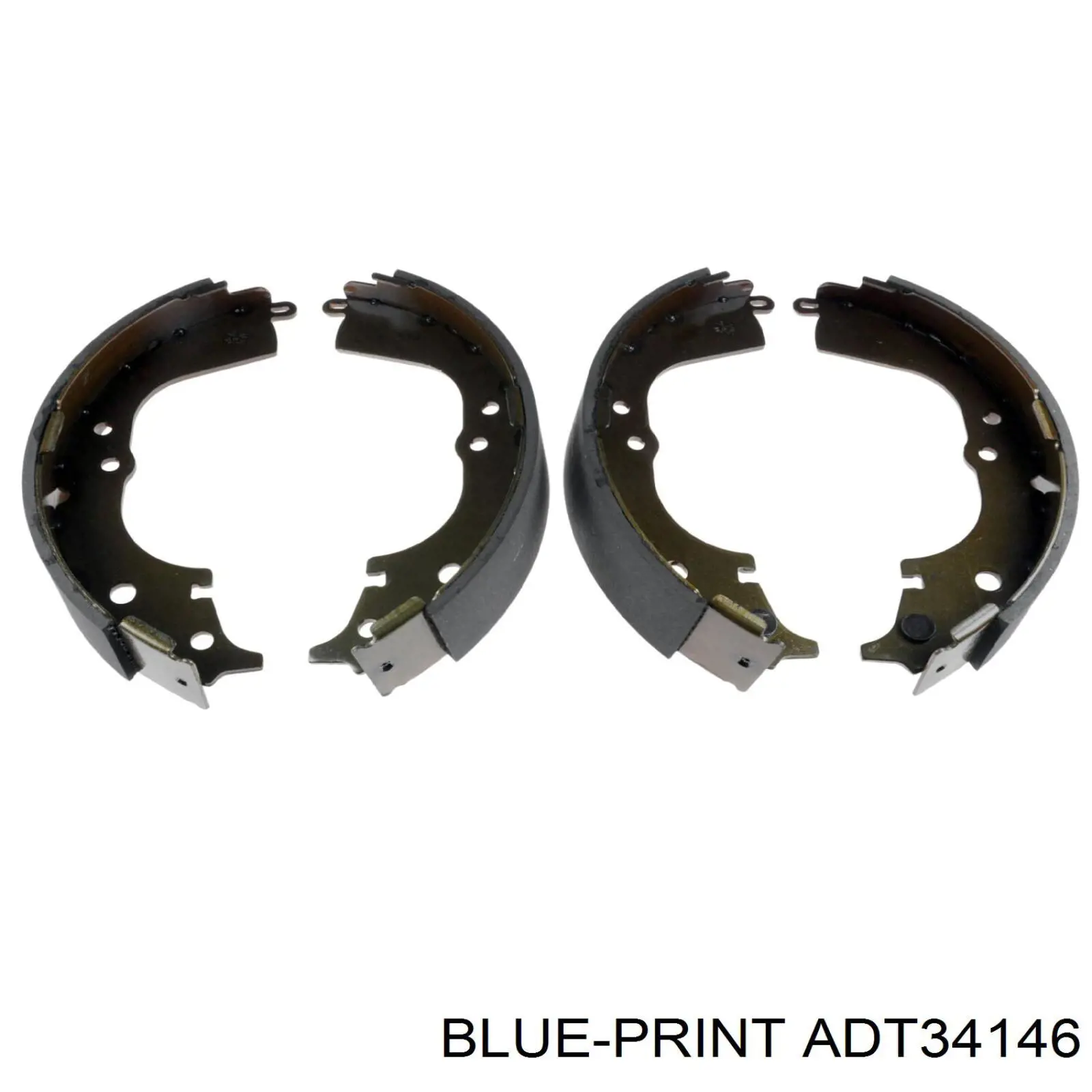 Колодки гальмові задні, барабанні ADT34146 Blue Print