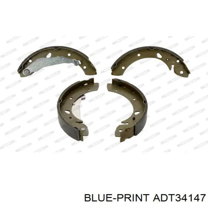 Колодки гальмові задні, барабанні Bosch 986487572 ціна, від 21.75 USD