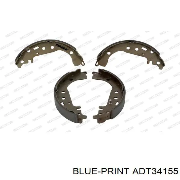 Купити ADT34155 Blue Print Колодки гальмові задні, барабанні