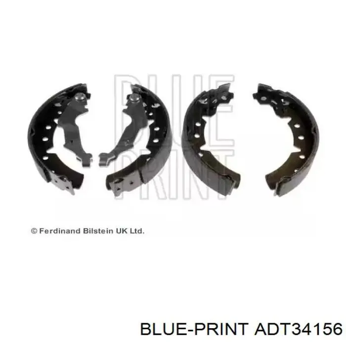 Купити ADT34156 Blue Print Колодки гальмові задні, барабанні