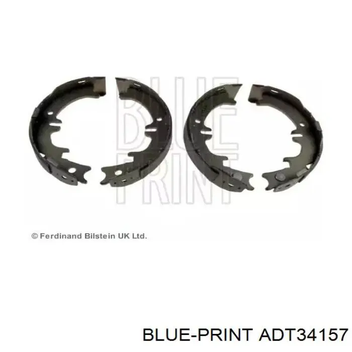 Колодки ручника / стоянкового гальма Blue Print ADT34157 ціна, від 15.05 USD