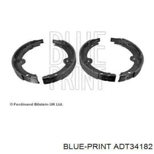 Купити ADT34182 Blue Print Гальмівні колодки гальма стоянки
