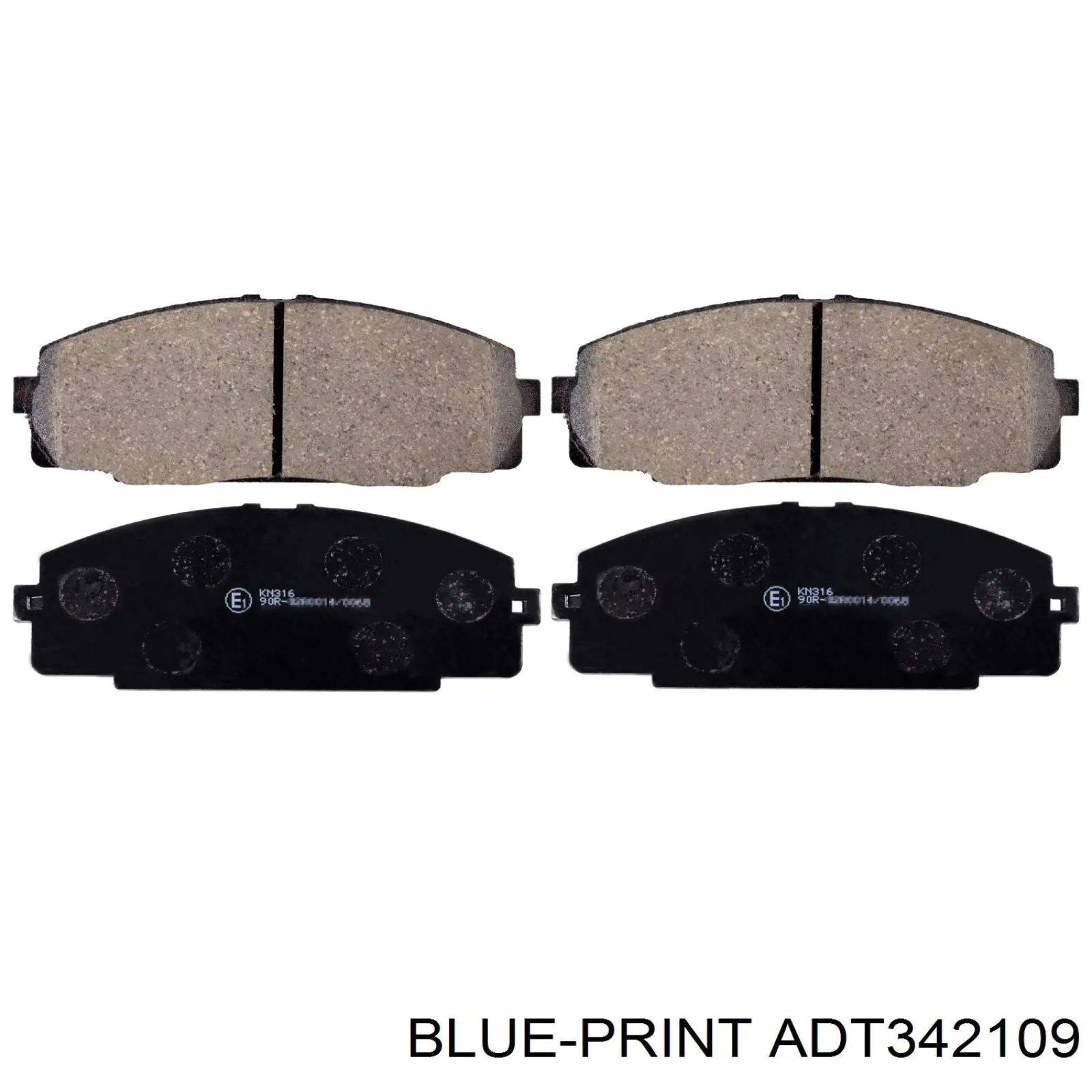 Передні тормозні колодки MRB20016 MarkBest