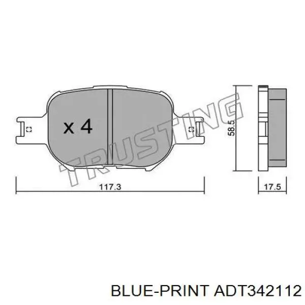Купити 0446530330 Toyota Колодки гальмівні передні, дискові