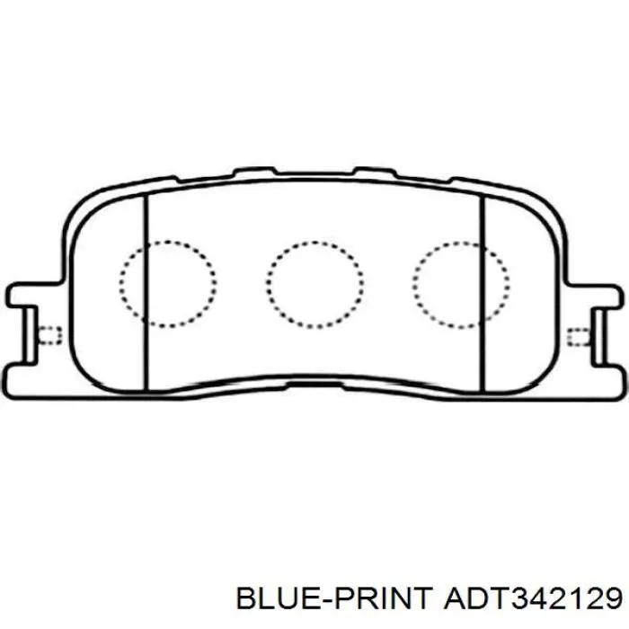 Задні гальмівні колодки Denckermann B111179 ціна, від 16.10 USD